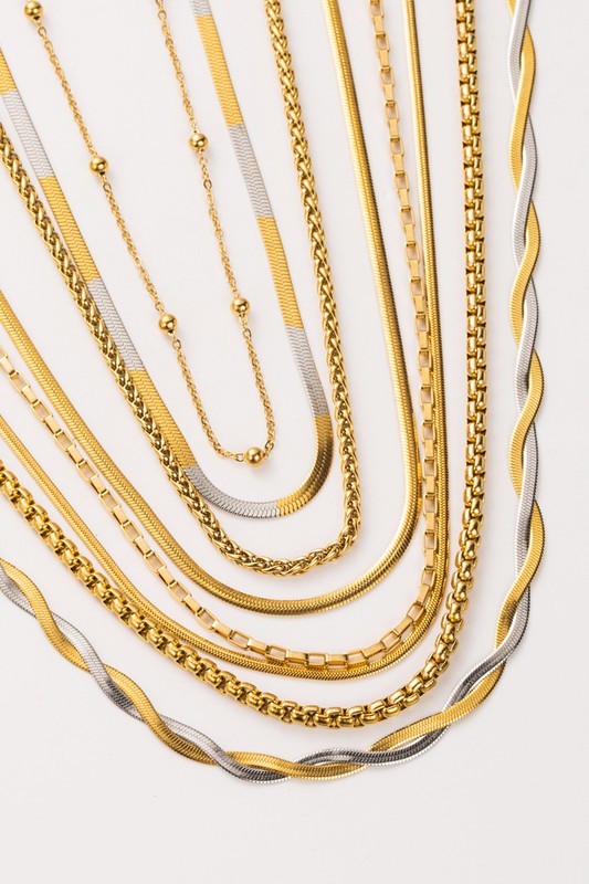 Layer Them Up Chain Necklaces