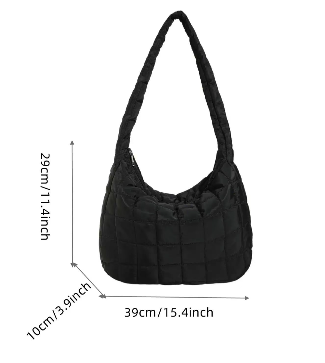 Quilted Puffer Bag