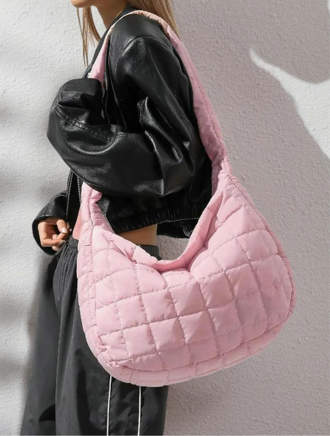 Quilted Puffer Bag