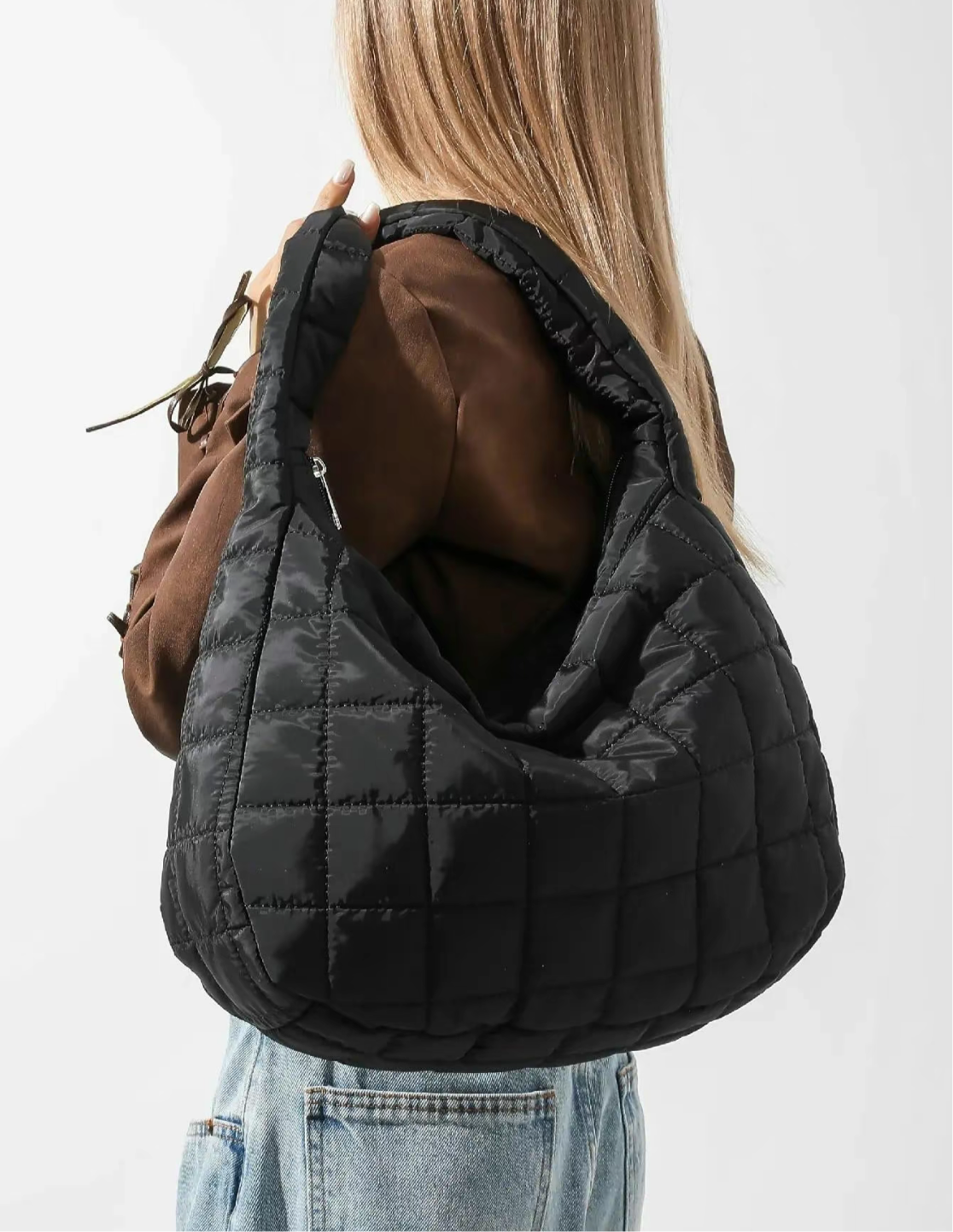 Quilted Puffer Bag