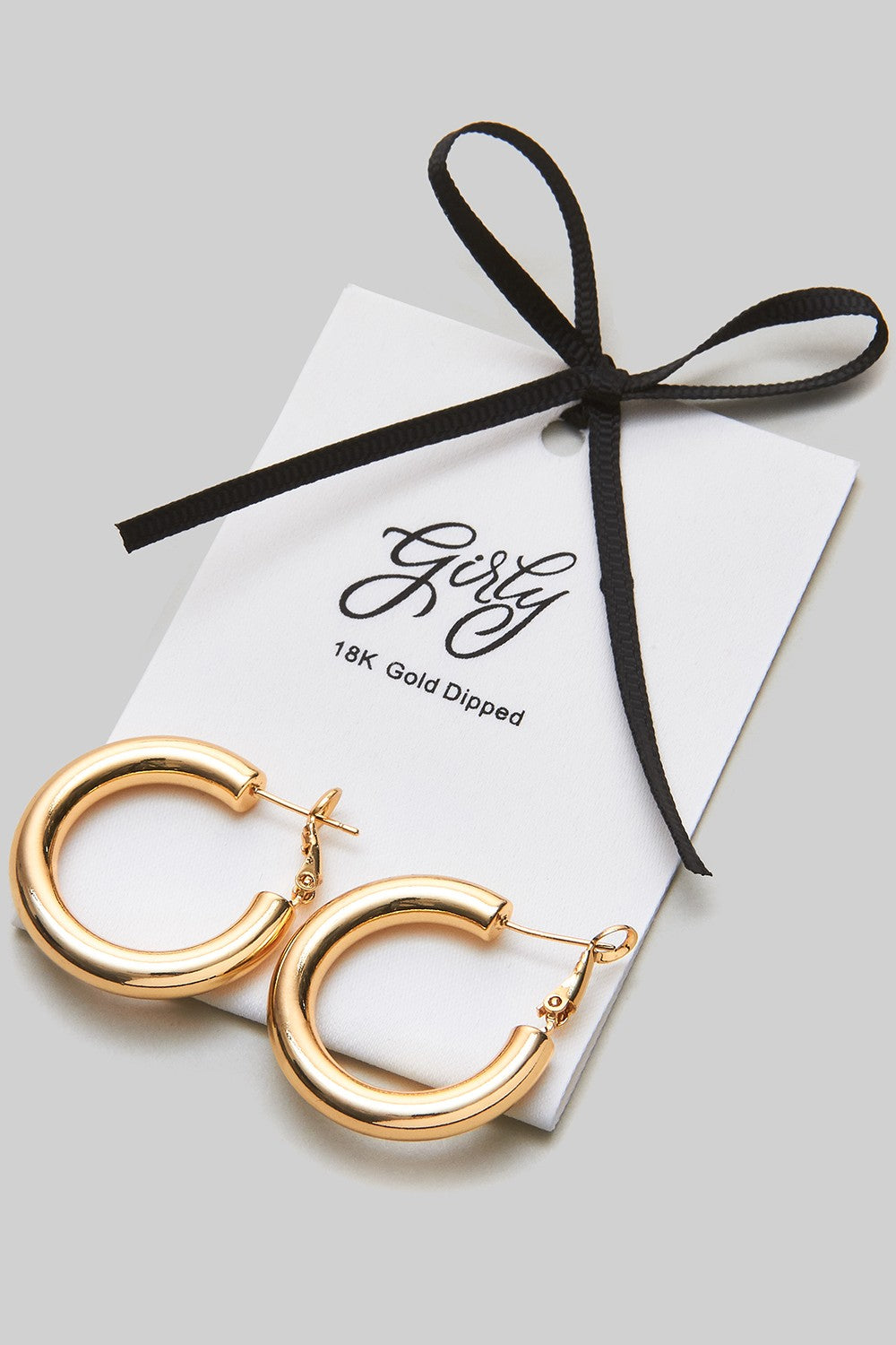 Tube Hoop Earrings