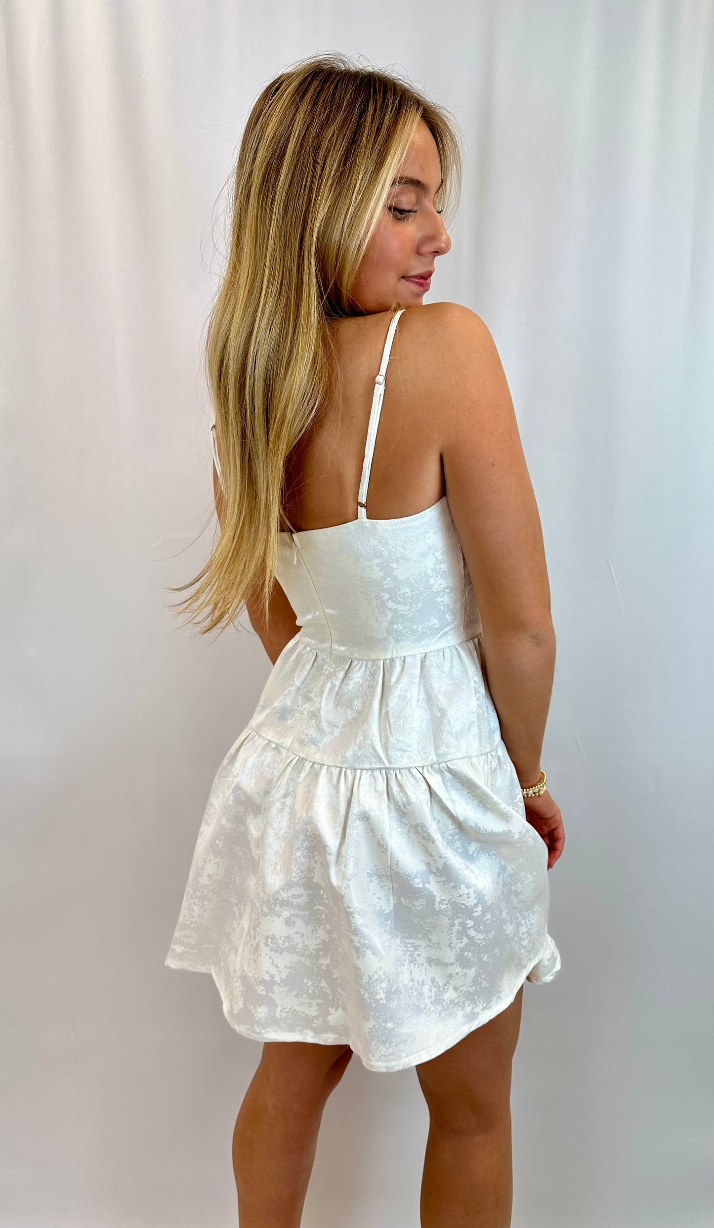 Charlotte Satin Dress