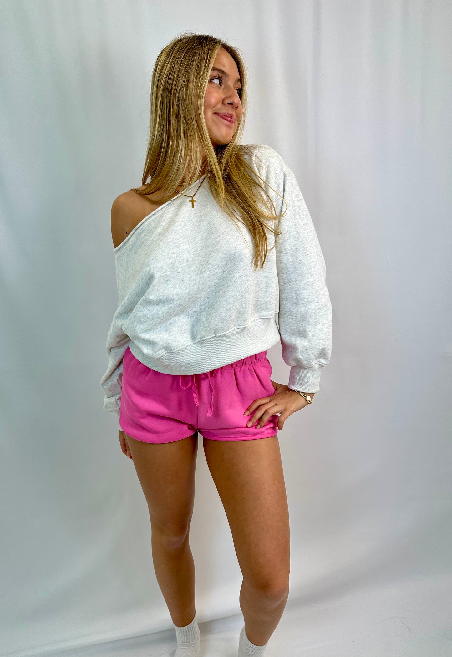 Blush Mini Shorts