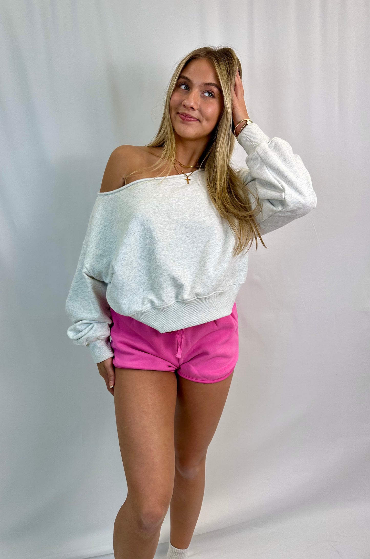 Blush Mini Shorts