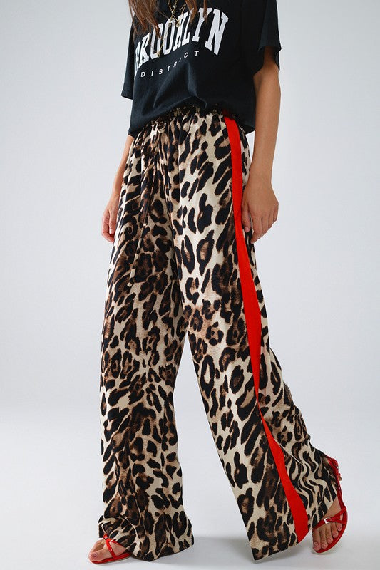 Lena Leopard Pants