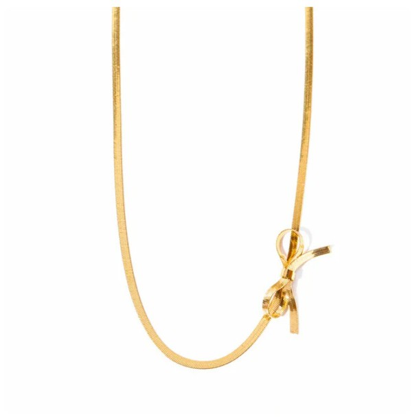 Nora Bow Choker Necklace